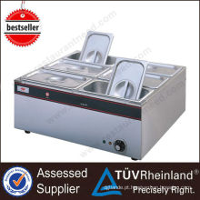 2017 Equipamento de cozinha comercial aquecedor elétrico bain marie